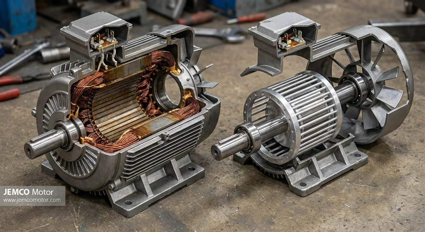 22 kW Electric Motor Components