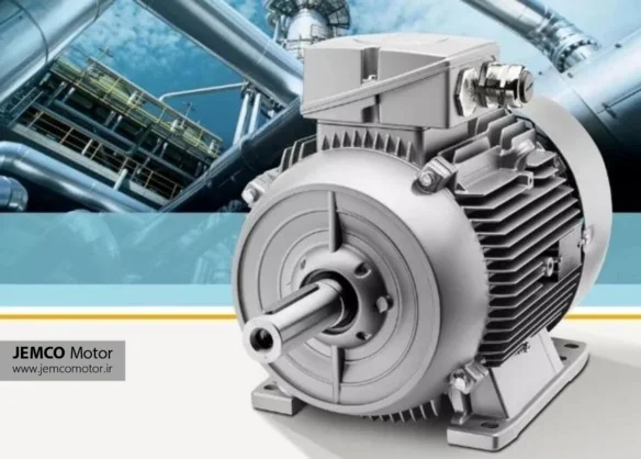 در این عکس الکتروموتور ضد انفجار را میبینید.