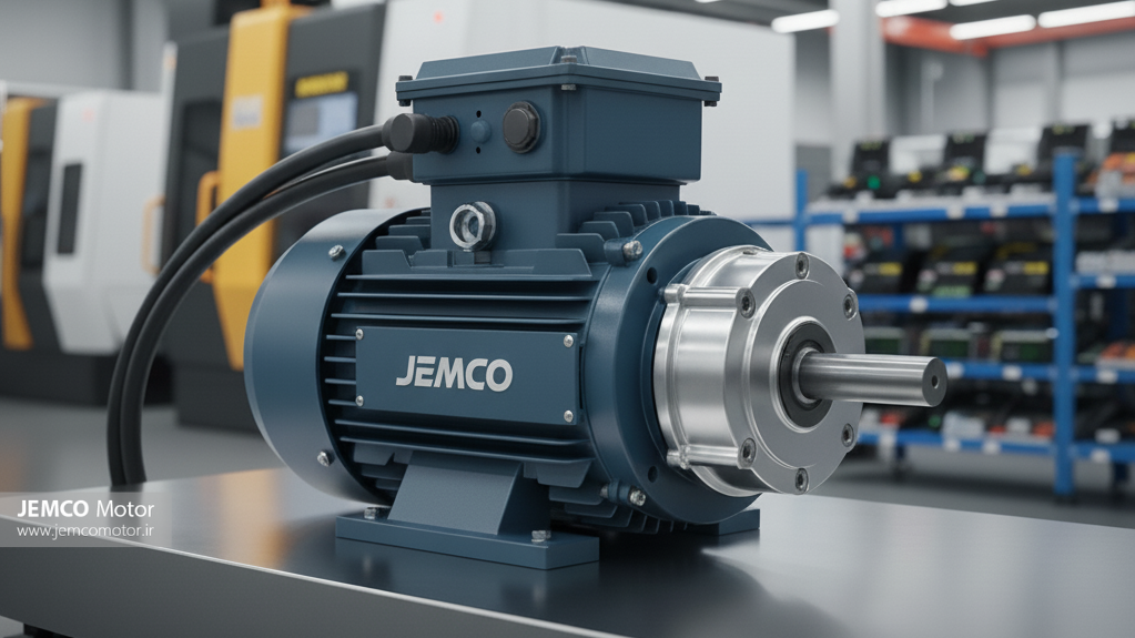 در این عکس الکتروموتور را مشاهده میکنید.