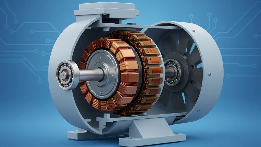 اجزای الکتروموتور جمکو