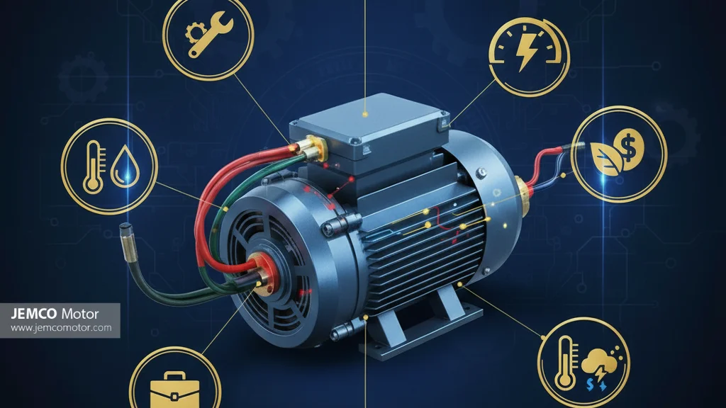 نکات قبل از خرید الکتروموتور جمکو